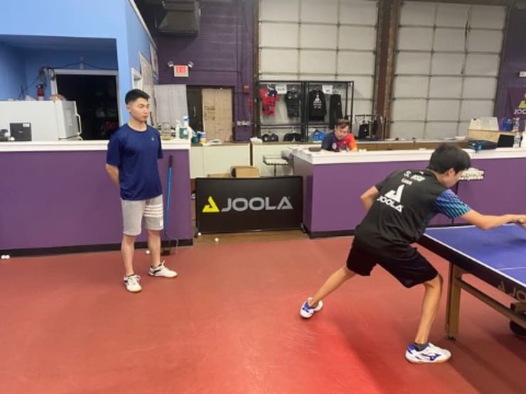 USA TableTennis Maryland Table Tennis Center Coach Cheng Wang